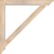 Ekena Millwork Traditional Traditional Smooth Bracket, Douglas Fir, 3 1/2"W x 38"D x 38"H BKT04X38X38TRA01SDF - alternate 3